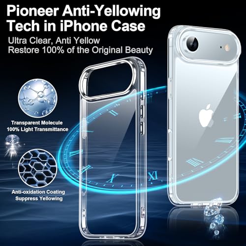 Coque transparente 17 Air fine, housse de protection antidérapante