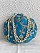 EliteKoopers Bolso de mano de terciopelo azul cielo Potli estilo Rajasthani Matka para novias tradicionales indias de boda o dama de honor Imagen de EliteKoopers Bolso de mano de terciopelo azul cielo Potli estilo Rajasthani Matka para novias tradicionales indias de boda o dama de honor
