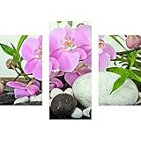 GRÖßE: Gesamtgröße des Wandbildes: B:90 cm x H:70 cm in 3 Teilen in den Größen - (BxH) 30x50, 30x70, 30x50