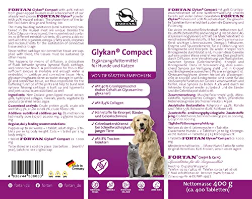 Fortan Glykan Compact, 1er Pack (1 x 400 g)