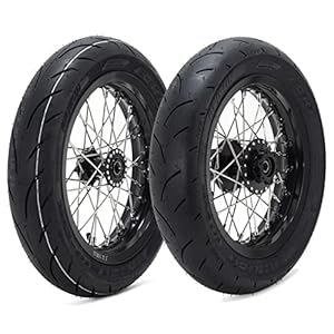 Smadmoto 12&Quot;X2.15&Quot; Front Rear Spoke Wheels Rims Hubs For Sur-Ron Light Bee For Segway X160 X260 11