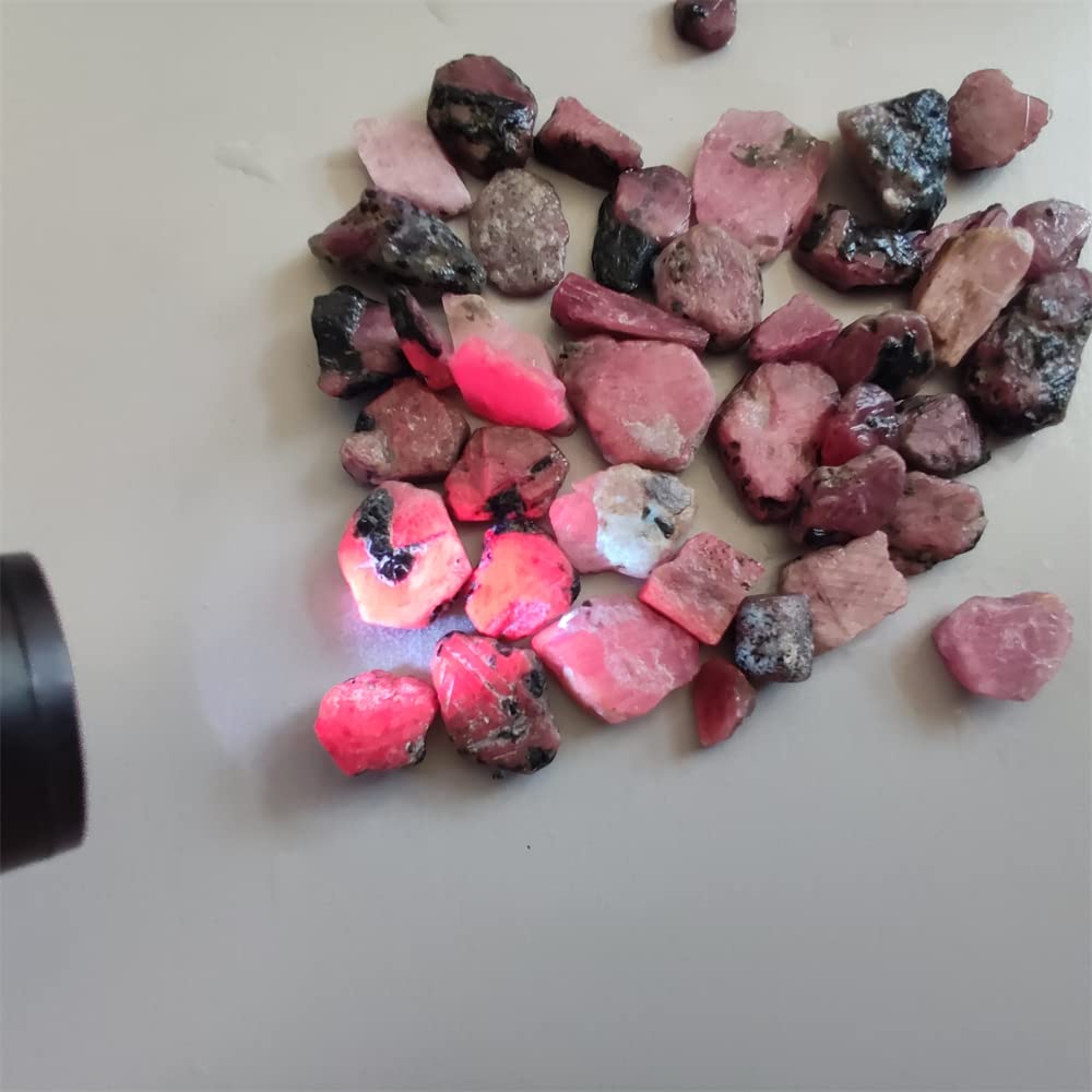 Amazon.com: 5-20mm Natural Gems Rare Corundum Real Ruby for Making