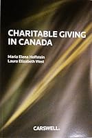 Charitable Giving in Canada 0779854993 Book Cover
