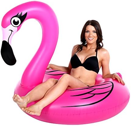Giraffe - Flamingo Pool Float - Over 4.5ft Inner Tube
