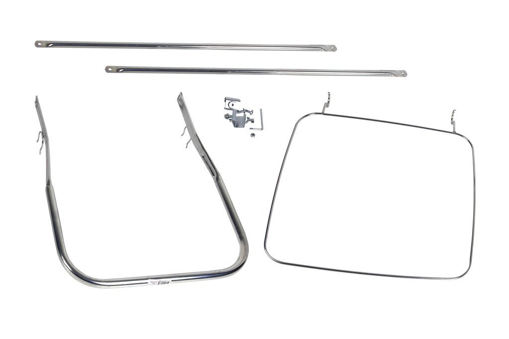 Cofan Pedal con aro sujeta Bolsa de Basura | para contenedor de 120 litros | Fabricado en Metal | Resistente y Duradero