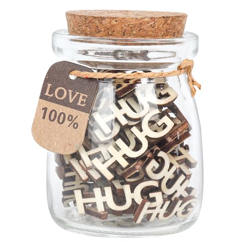 Abrazos en un frasco, regalo de abrazos, regalo para mujeres, amigas, regalos pensando en ti para madre, padre, regalos de relación a larga distancia para novia, novio.