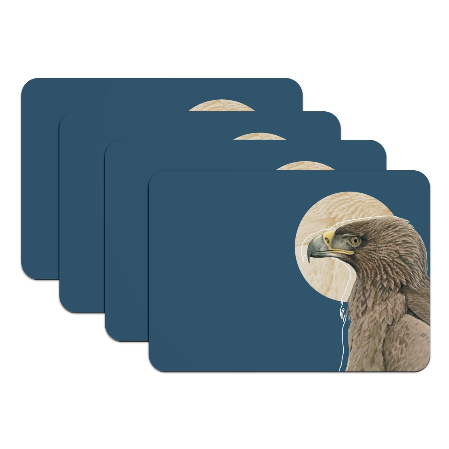 Sets de table aigle bleu pour sublimer vos dîners de style minimaliste