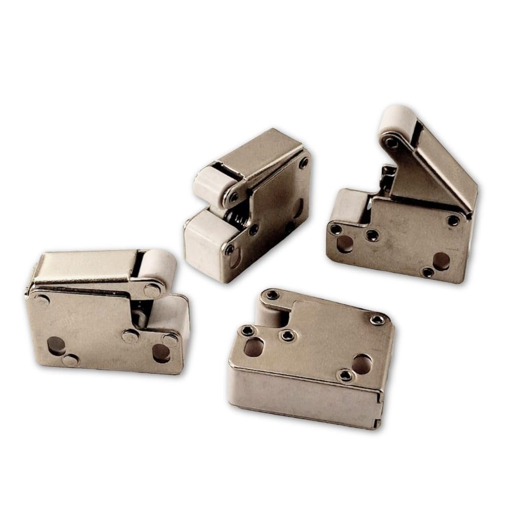 CARTONGESSO FAI DA TE - 4 pz. Meccanismo di apertura push pull per botole di ispezione - nuovo modello mini Latch L001C