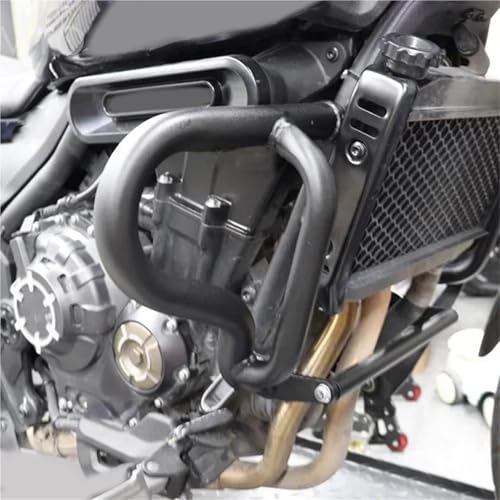 Pare-chocs moto pour Loncin Voge CU525 noir renforcé