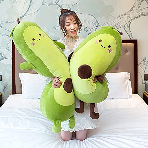 Peluche Aguacate De 90 Cm – Almohada De Simulación Súper Suave – Regalo Para Todas Las Edades – Ideal Para Abrazar