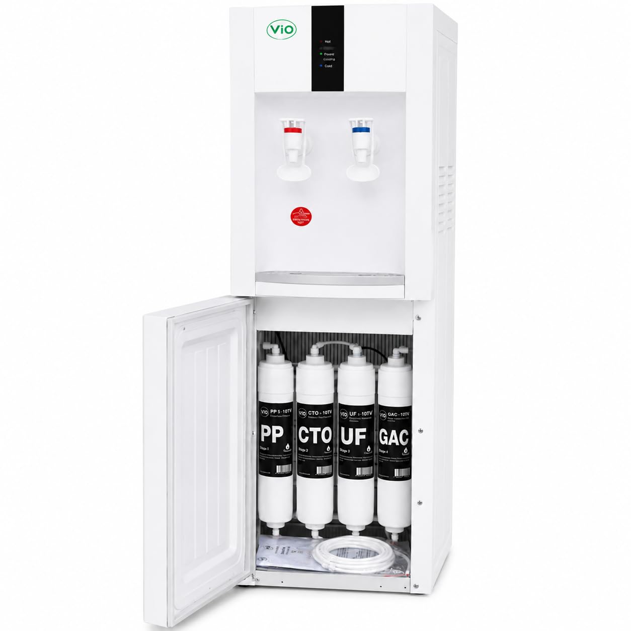 Purifier Wody ViO P172 FC-UF Biały Z Chłodzeniem i Systemem Ultrafiltracji
