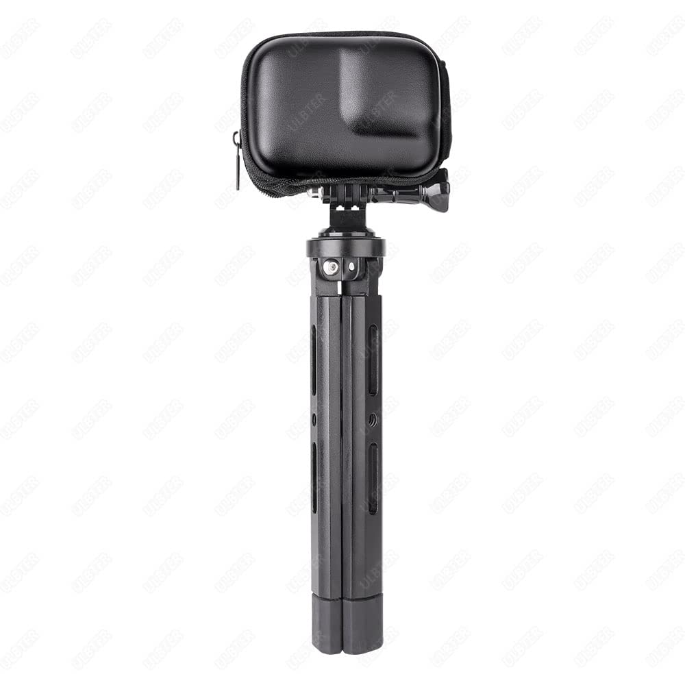 ULBTER Sac Étui Housse pour GoPro Hero 12 11 10 9 8 Noir avec Bouchon d'Objectif
