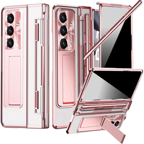 Coque Galaxy Z Fold 7 antichoc avec protège-charnière et écran confidentialité