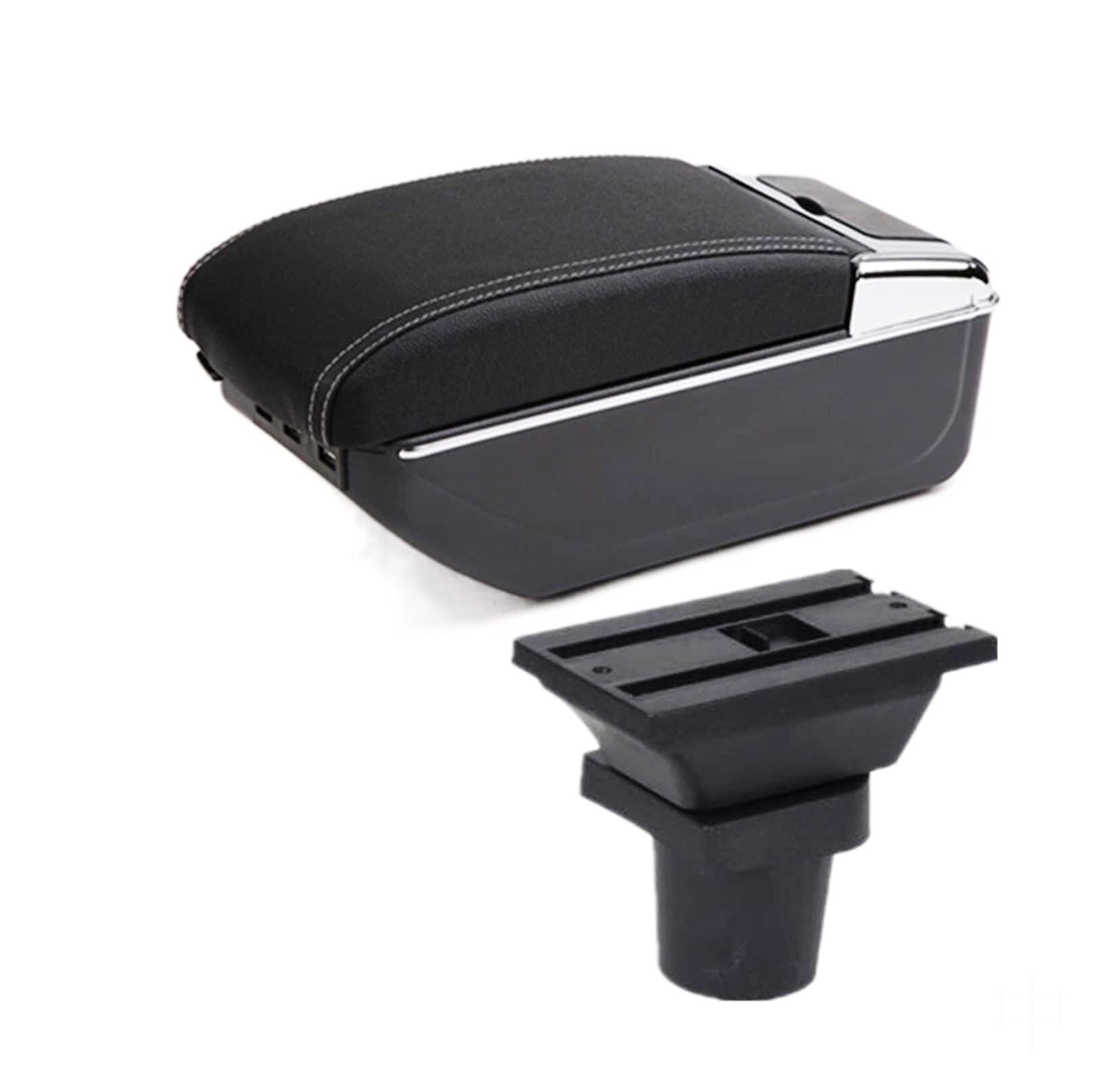 GTDTKGANAK Storage Box For Toyota For Aqua For Prius C Armrest Center Storage For Box with USB(D3 7usb)