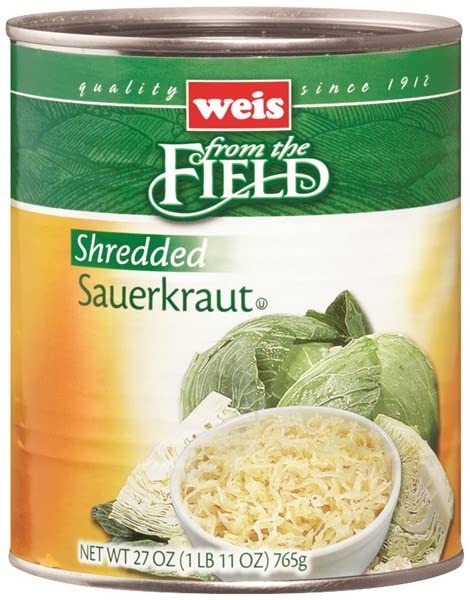 Amazon.com: Weis Quality, Sauerkraut, 27 Ounce : Grocery & Gourmet Food