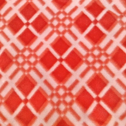 Image of Winter Super Soft Single Bed Warm Woollen Blend Fleece Duvet Cover | Blanket Cover | Quilt Cover | Razai Cover with Zipper, Woolen Fabric Size- 90 x 60 in, Color- Red, Single Bed