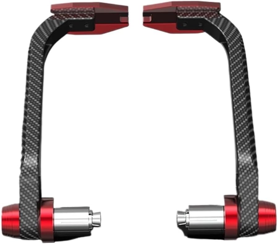 Motorbike Hand Guards Pair Aluminum Motorbike Handguard Motorcycle Falling Protection Unviersal Motocross Hand Guard Motorcycle Handlebar Handguard(Blue)