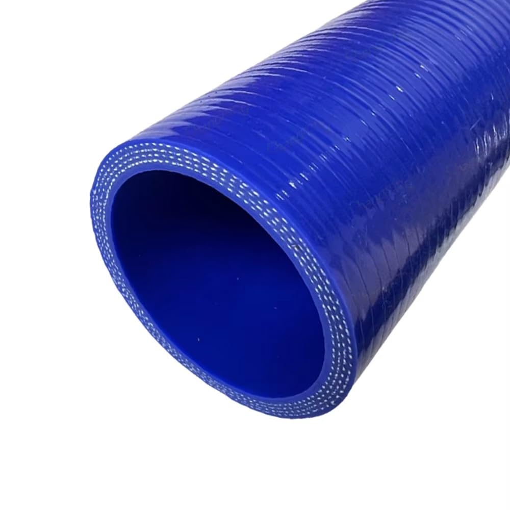 1 Szt. Wąż Silikonowy Turbo (ID16-85 Mm, 300 Mm) - Odporny Na Ciepło I Olej, Wzmocniony Splot, Zawiera 2 Zaciski - Niebieski(ID 28mm)