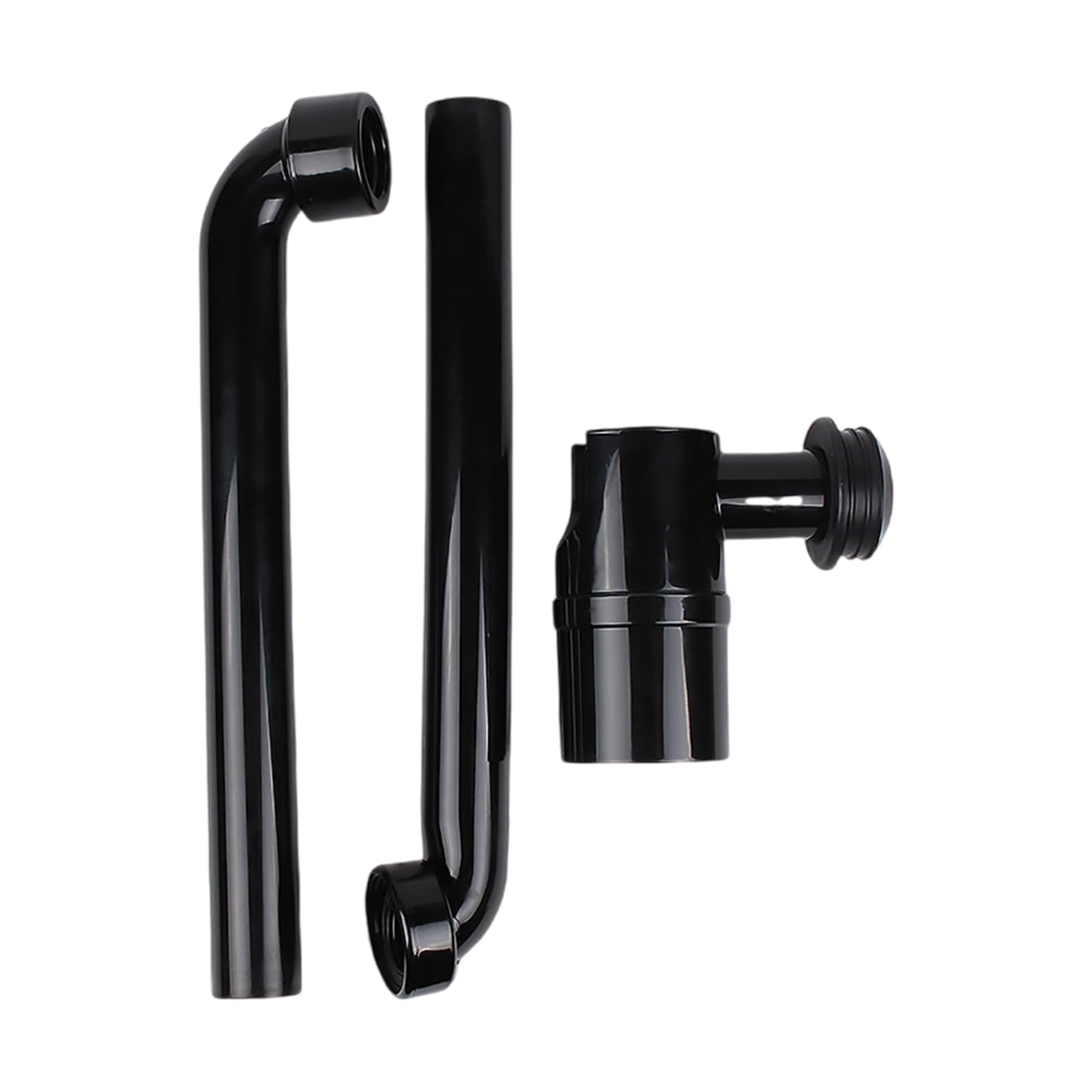 1 / 4Inch Space Saving Sink Waste Bathroom Adjustable Washbasin Siphon Bathroom Drain Pipe Adjustable Washbasin Siphon