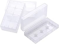 Vista 6 de Fielect 12 x 9V Caja de Almacenamiento de Batería Titular Caja Organizador Transparente