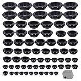 70 Piezas Pasamuros de Goma, Ojales y Juntas Tóricas para Cables,...