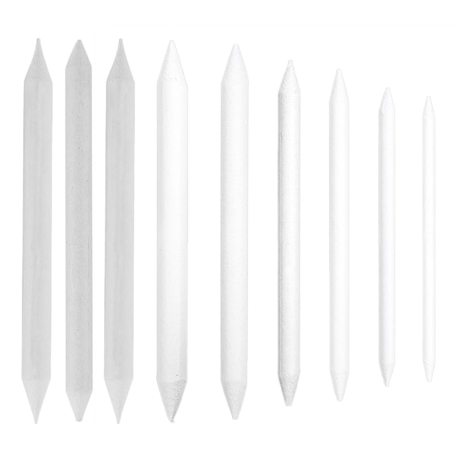 Blending Stumps and Tortillions Paper Art Blenders 3 Size 9 Size Blending Stumps and Tortillion for Artist Sketching