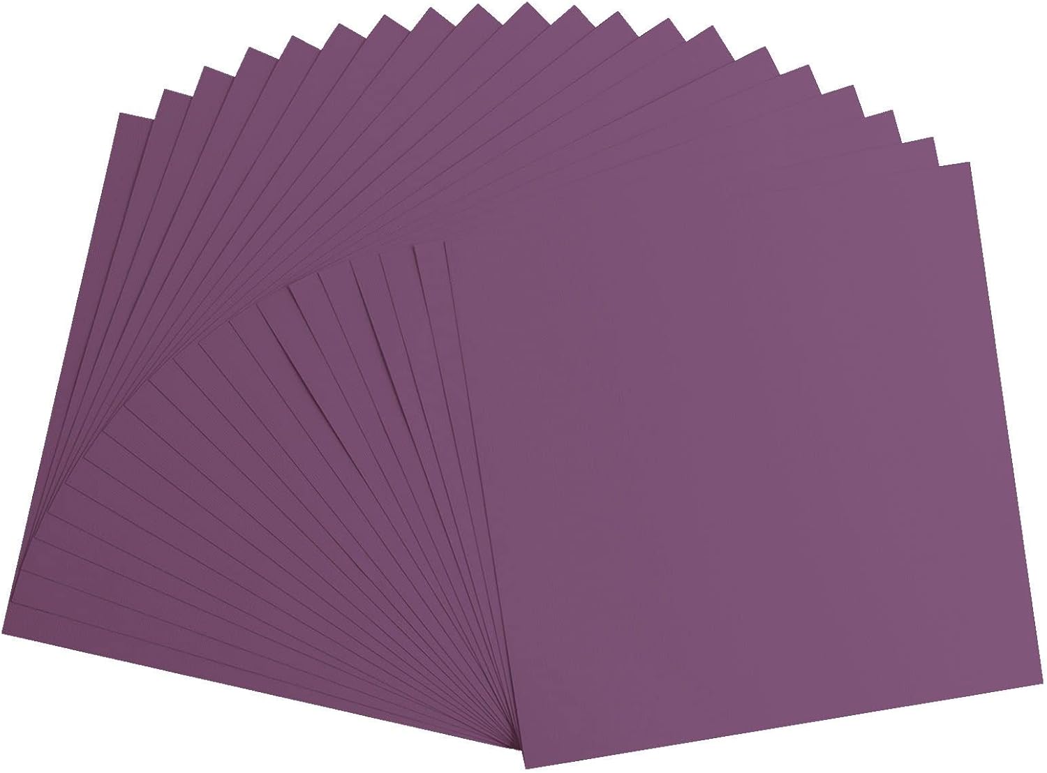 Vaessen Creative Florence Textured Cardstock Paper, Purple Clematis, 216 Grams, 12x12 inches, 20 Sheets, for Scrapbooking, Card Making, Die Cutting and Other Paper Crafts