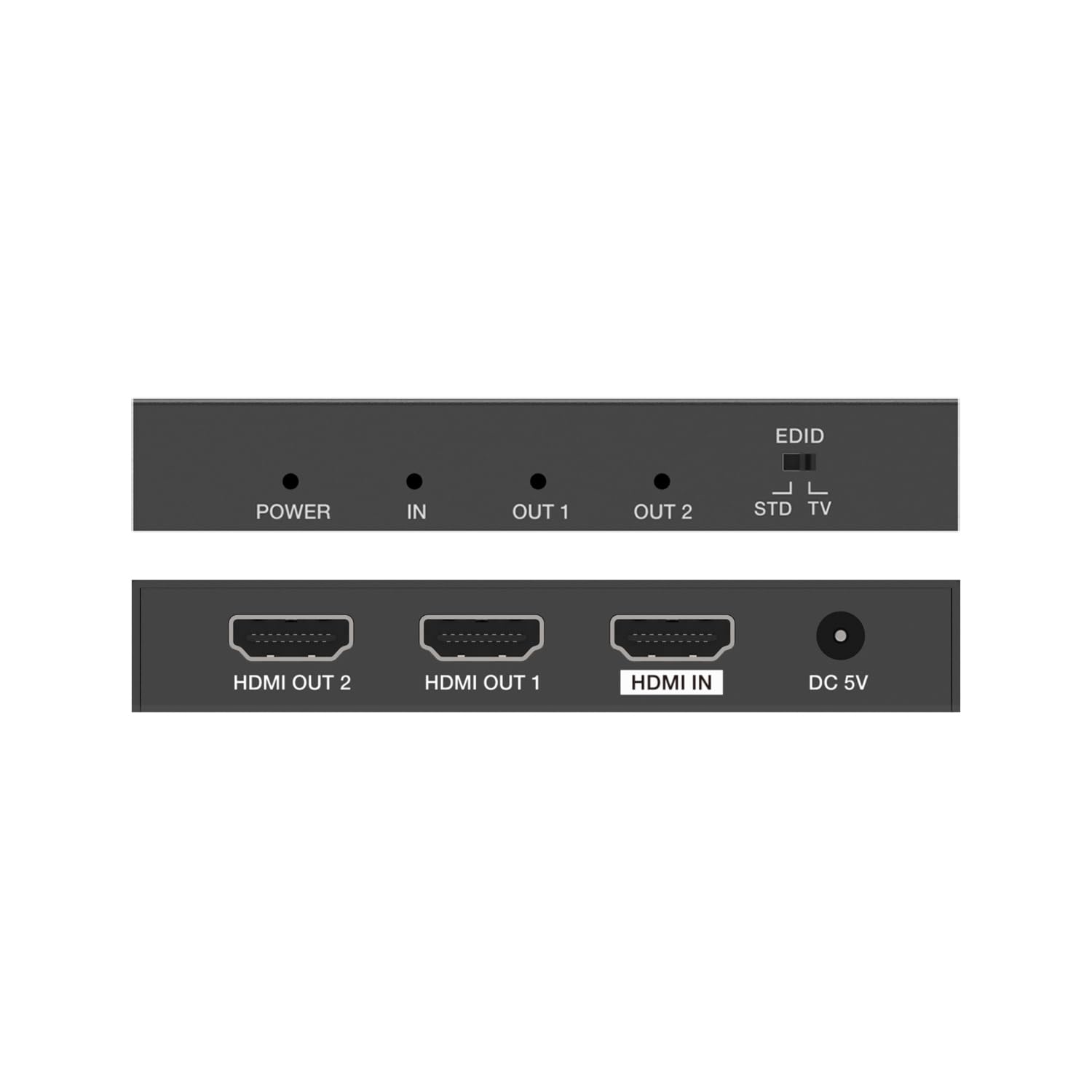 DVDO 4K 1x2 HDMI Splitter | Supports Resolutions up to 4K@60 4:4:4 at 18Gbps Bandwidth