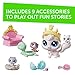 Littlest Pet Shop Pet Pairs, 6-Figure Multipack of Cute Collectible Animal Figures (Mommies & Babies)