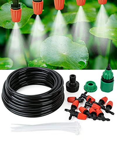 Micro Drip Irrigation Kit,Garden Irrigation System Plant Automatic Watering Kit