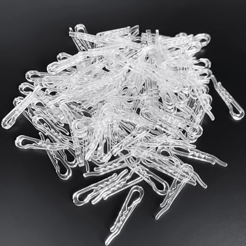 Durable Plastic Alligator Clips for Crafts, Fabrics, and Stockings (120 Pack)