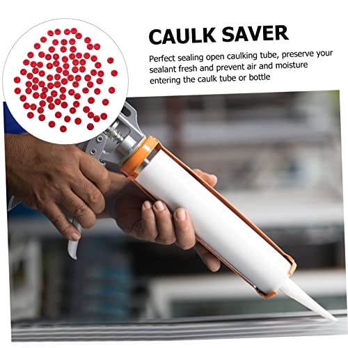 DOITOOL 50pcs Caulking Tube Cap Sealer Saver Protective miniatura 4