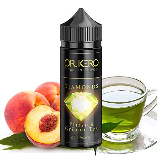 Dr. Kero Aromakonzentrat Diamonds - Pfirsich Grüner Tee, Shake-und-Vape zum Mischen mit Basisliquid für e-Liquid, 0.0 mg… – Bild 5