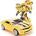 LUSTAR Transformers Jouets Déformés Robot Bumblebee Action Figurine Robot Studio Jouets Coffre-Fort Matériaux Robustes Autobot Guerrier Guerrier Cadeau d'anniversaire