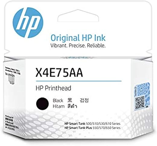 HP X4E75A Black Inktank Printhead