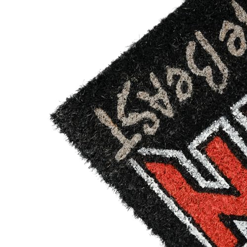 Image of Grupo Erik Iron Maiden Door Mat | 15.7 x 23.6 Inches - 40 x 60 Cm | Coconut Coir | Eco Friendly 100% | Indoor And Outdoor Door Mat | Iron Maiden Merchandise