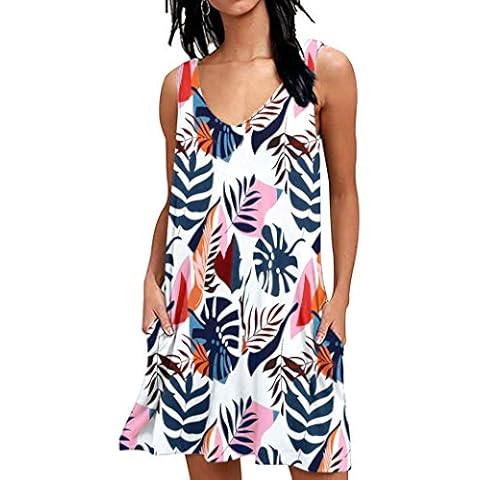 VESTIDO VERANO MUJER AUSELILY PLÁTANO AZUL Cover