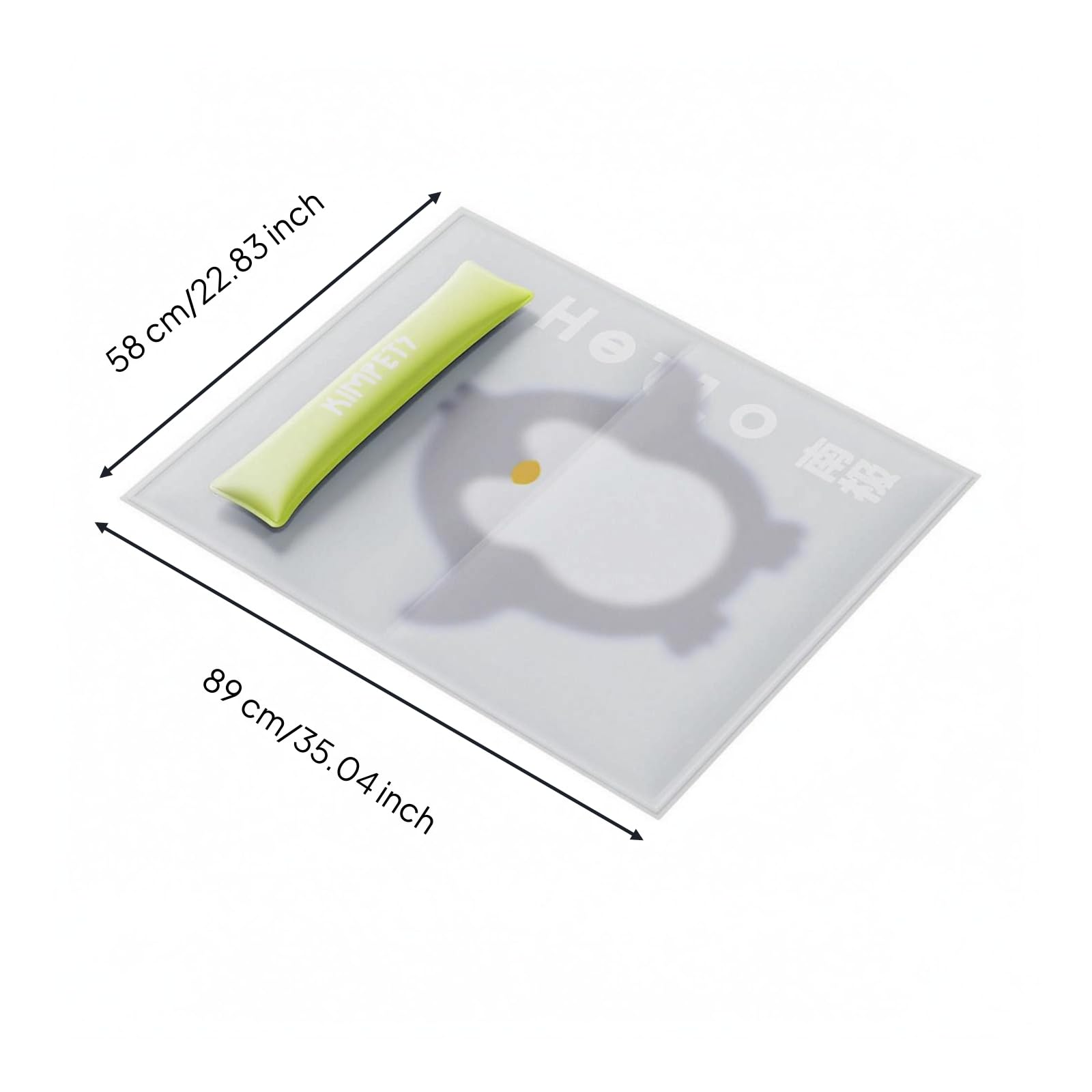 Tappetino in Gel per Tappeto Rinfrescante Cuccia Materassino Cuscino Collo in PVC Gel E Cotone per Riposo Estivo Quotidiano Adatto per Casa Gabbia Angolo, Xl, style to 1