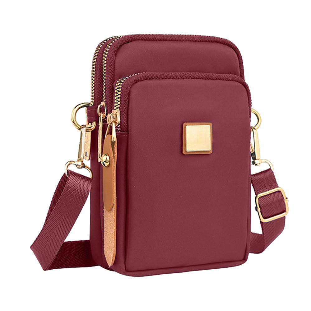 Borsa a tracolla da donna 2025, piccola borsa a tracolla per telefono, borse e borse a tracolla con tracolla larga regolabile, borse a tracolla versatili da donna con tasche multiple
