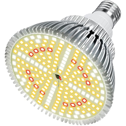 30W LED Grow Light Bulbs Full Spectrum, 3500 Lumen Plant Light Bulb, 320W Equivalent Plant Grow Light Bulb, Grow Bulb E26 Base, Grow Light for Indoor Plants, Pack of 1