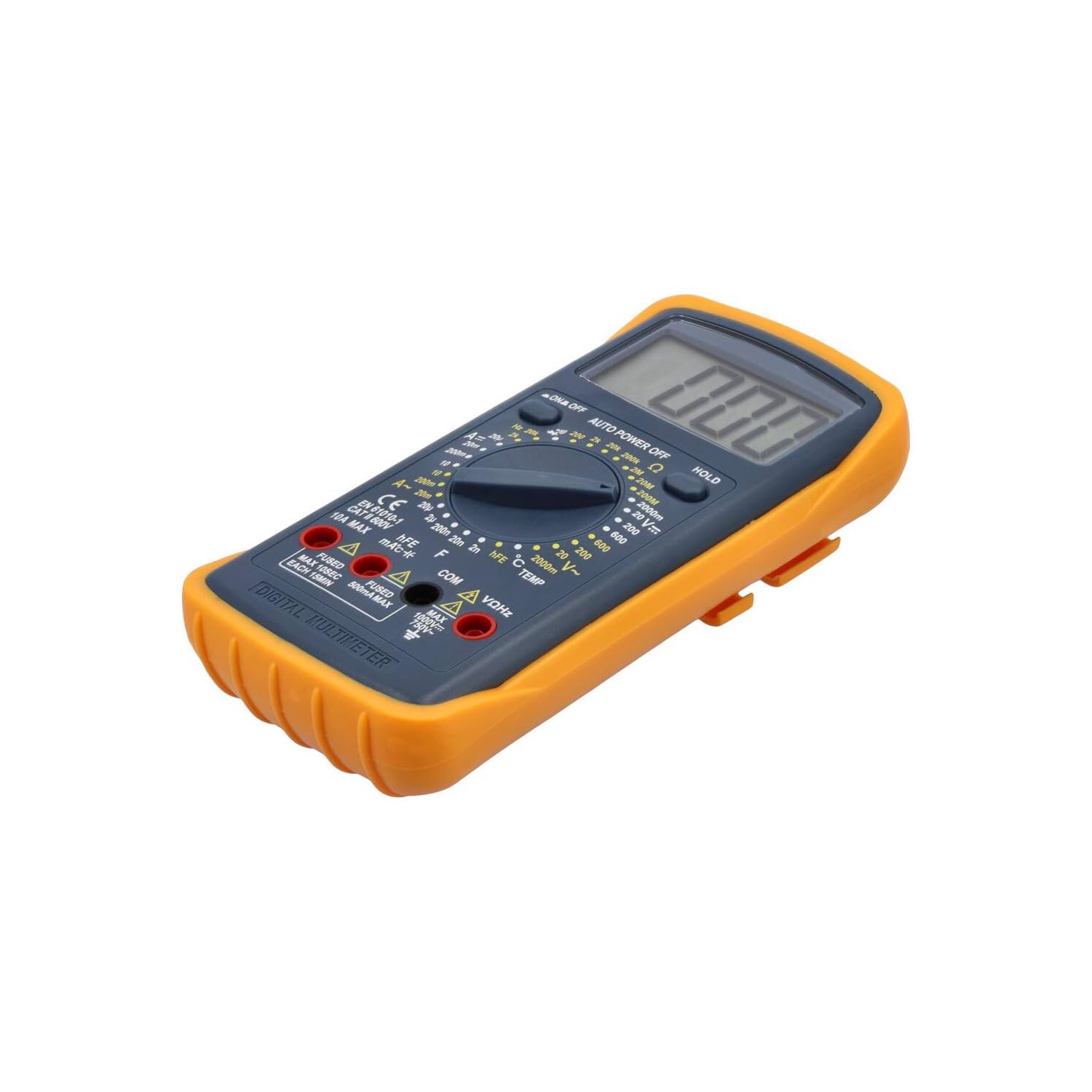 VoltShine Digital multimeter with Frequency, Voltage, Current and Resistance Meter, Ideal for Electrical Testing and Technical Maintenance.
