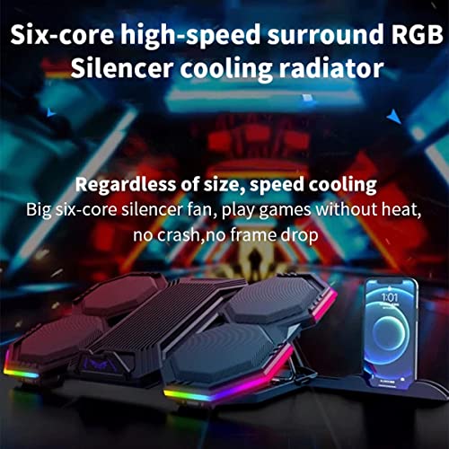 EEDSDLTQ-Notebook-Radiator-Air-Cooler-Laptop-Stand-with-6-Fans-Computer-Cooler-Fan-Base-Mute-Suitable-for-12-21-Inche-Cooling-Pad