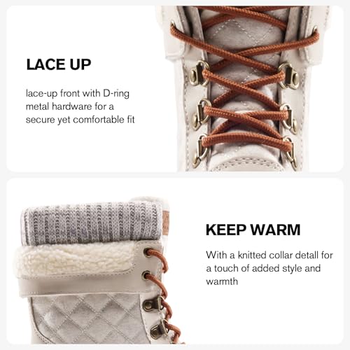 ALEADER Womens Winter Snow Boots | Waterproof Shell | Duck Boots4