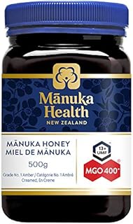 Manuka Honey MGO 400+ UMF 13+ (Gold) by Manuka Health, 500g