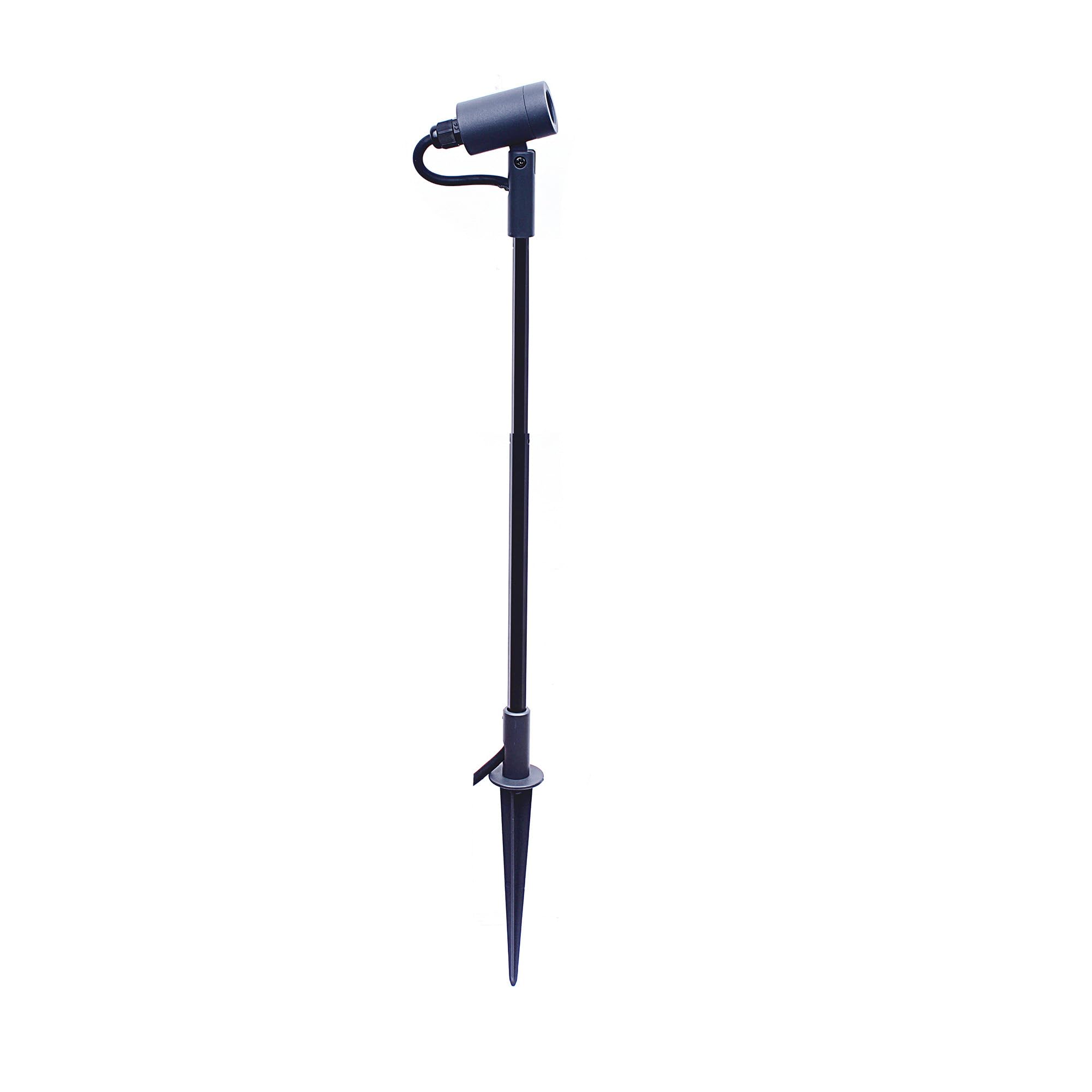 LightsOn Astro Podświetlana lampa ogrodowa LED Plug & Play: system 12 V, oprawa z regulacją wysokości, ściemniana ze średnim rozpraszaniem, łatwa instalacja i rozbudowa, dla małych drzew, krzewów i