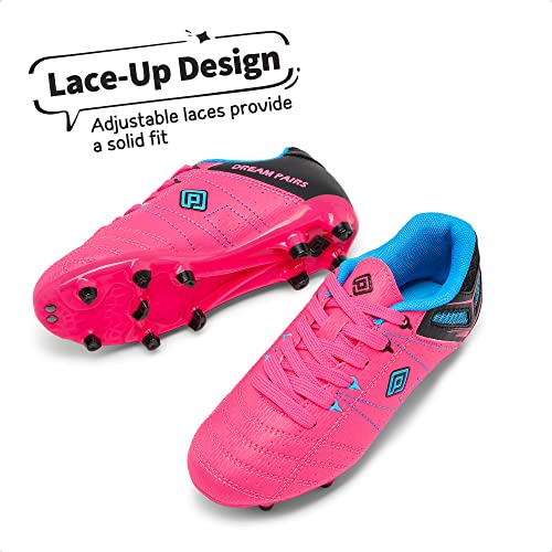 image for DREAM PAIRS 160471-K Kid's Fashion Soccer Shoes Outdoor Light Weight L