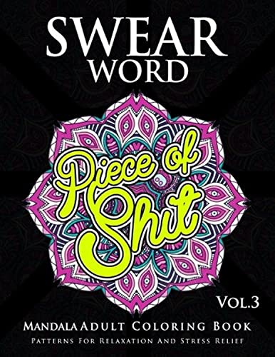 Swear Words Coloring Book - Color Your Stress Away | PranksterGifts.com