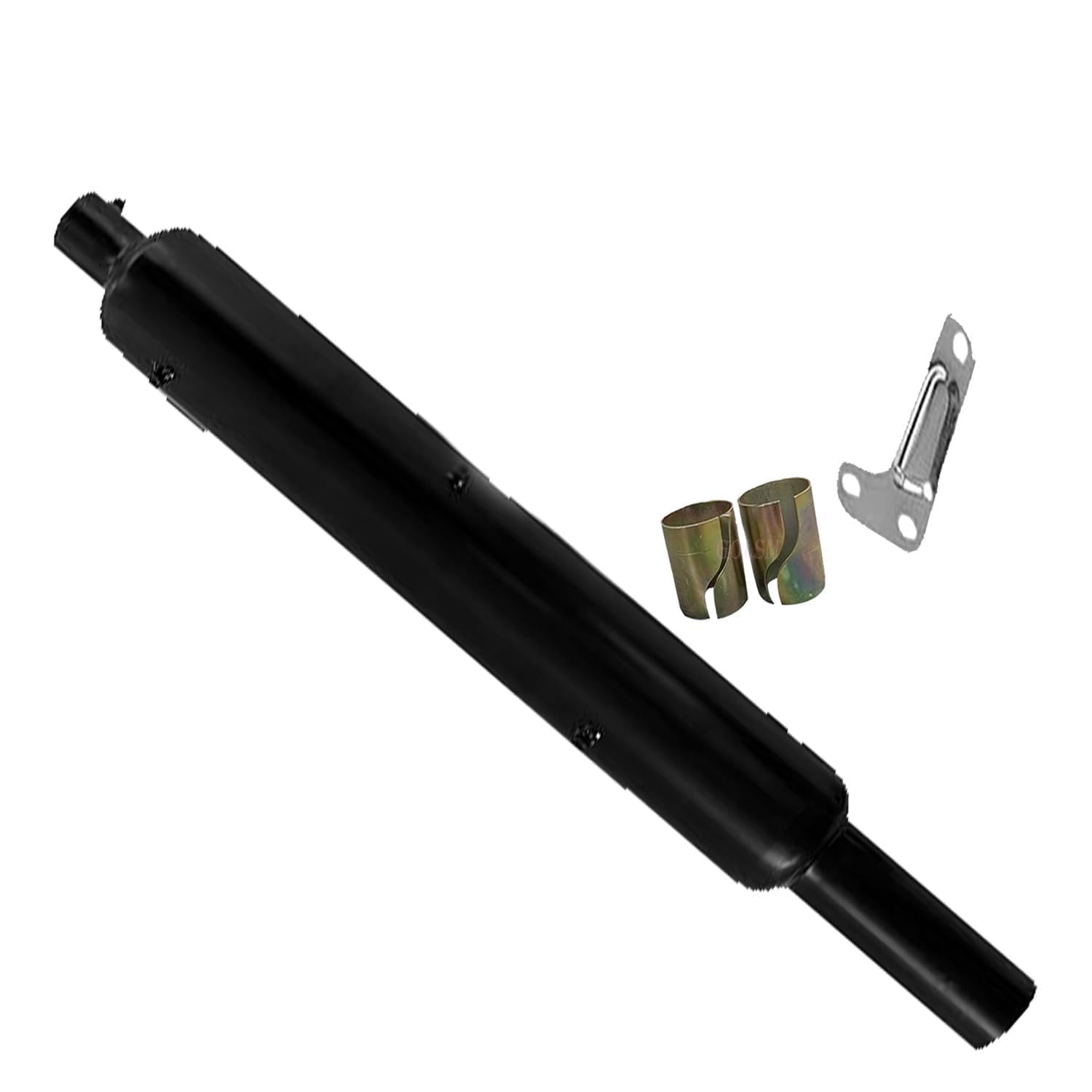 Bike Bullet Silencer Exhaust Customized Long Bottle Free Flow Punjab Dholki Black Exhaust with Clamp & Bush for BS6 RE Thunderbird 350-image-20