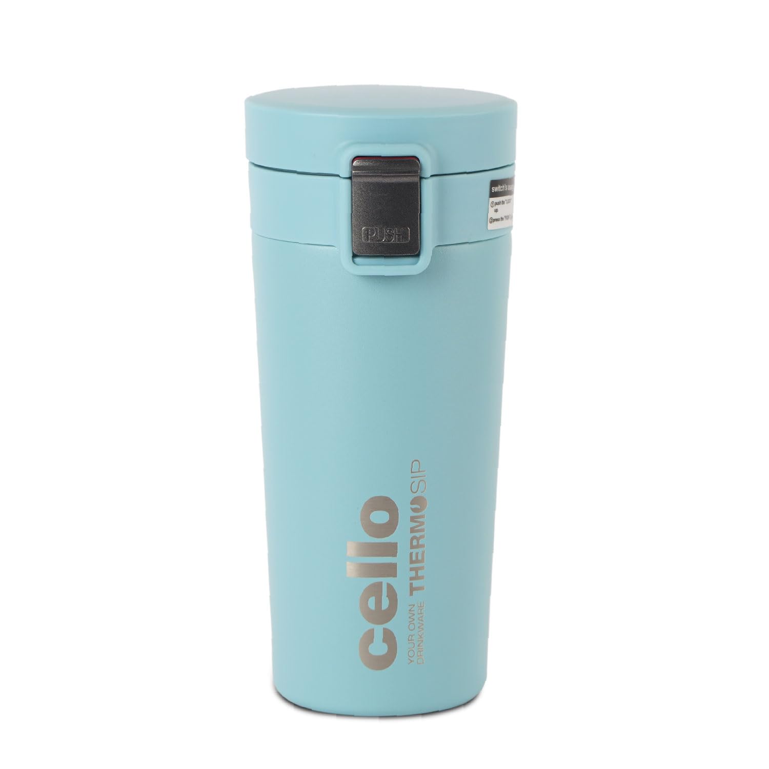 Cello Duro Café Stainless Steel Flask - Hot & Cold -1