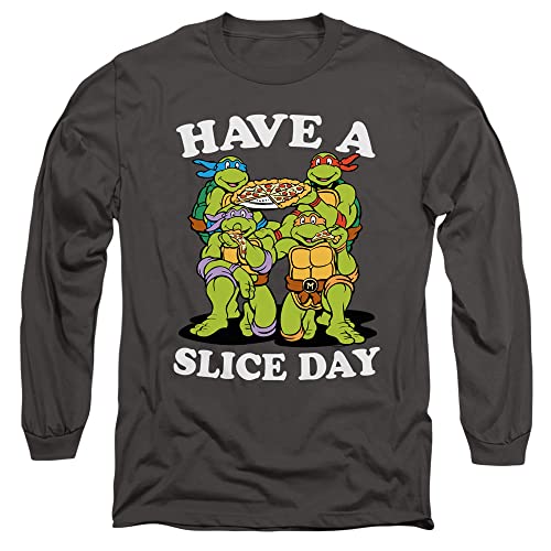 T-shirt TMNT manches longues anthracite XL mixte de qualité supérieure